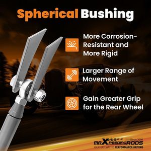 Truck Suspensions Kit 24\" Bars Rod Rear Weld-On Parallel 4 Link for Classic Rat Truck C33183196 - Product Image 3