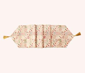 Camino de Mesa Bordado Ecológico Personalizable de Lujo con Diseño Floral, Tela de Rayón Premium para Mesa de Comedor o Café - Product Image 3