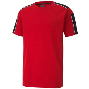 เสื้อยืดผ้าคอตตอนเจอร์ซีย์เปล่า พิมพ์ลายตามสั่ง รับผลิตแบบ OEM ODM เสื้อยืดแขนสั้นเรียบง่ายสำหรับทุกเพศ - Product Image 2