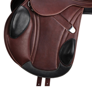 Customized Top Quality Horse Ridding Saddle Horsing Riding Products Genuine Leather Saddles Customizable High Quality From - Product Image 6