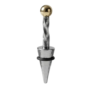 Bouchon de bouteille de vin artisanal en forme de flocon de neige, sur mesure, durable, fait main - Product Image 2