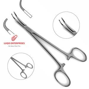 Pinzas Adson para Bebés, Curvas, con Mandíbula Muy Delicada, Pinzas Quirúrgicas para Tejidos, Instrumento Médico Quirúrgico de Acero Inoxidable - Product Image 4