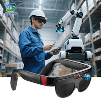 Gafas Inteligentes AR Todo en Uno Focus Industrial Technical G10 HUD con Control por Voz IA, Batería Dual, Carga Rápida, 854x480P, Pantalla Virtual de 50-80 Pulgadas