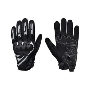 Gants de moto universels d'été HIKE IMPEX, antidérapants, respirants, compatibles avec les écrans tactiles, en cuir microfibre, pour hommes et femmes - Product Image 1