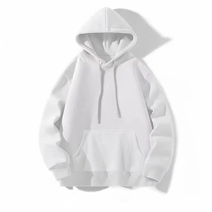 Wholesale 2025 Custom Logo French Terry Thick Heavyweight Oversized hoodies for Men Drop Shoulder 500 460 400 Gsm <b>Sweatshirt</b> - Product Image 4