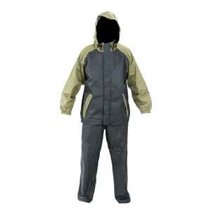 Traje Impermeable Universal para Adultos, Chaqueta con Capucha y Pantalones, Material de Poliéster, para Senderismo, Camping y Uso Casual al Aire Libre - Product Image 1