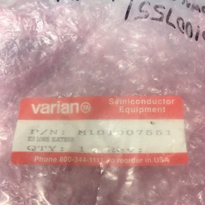 VARIAN M101007551 ขั้วไฟฟ้าล่างแบบ RIB, 154107 - อุปกรณ์และอะไหล่เซมิคอนดักเตอร์ระดับโลกที่เชื่อถือได้ที่ - Product Image 1