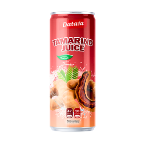 Nouvelle boisson au jus de tamarin de haute qualité OEM/ODM en canette mince de 240 ml, produit premium, marque privée, jus de fruits naturels, riches en vitamines - Product Image 1