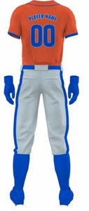 Uniforme de Béisbol Personalizado al por Mayor, de Alta Calidad, Cosido, Transpirable, que Absorbe la Humedad, para Invierno, Unisex, para Adultos, Ropa Deportiva - Product Image 3