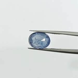 Zafiro azul ovalado natural de 6.59 quilates de Sri Lanka, piedras preciosas sueltas para la fabricación de joyas y anillos BSOH-56 - Product Image 5