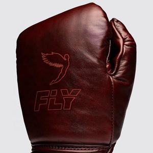 Gants de boxe Fly, design en cuir professionnel pour une protection maximale des mains et une amélioration de la puissance des coups, équipement d'entraînement pour adultes - Product Image 6