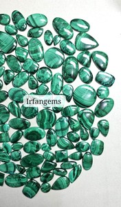 Top Grade Quality Natural Malachite Cabochon High Quality Loose Stone for Jewelry Making Wholesale Price Green Malachite Stone - Product Image 2