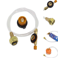 Vanne de contrôle pour réservoir plat extérieur, accessoires de camping gonflables pour le remplissage et le transfert sécurisé de gaz