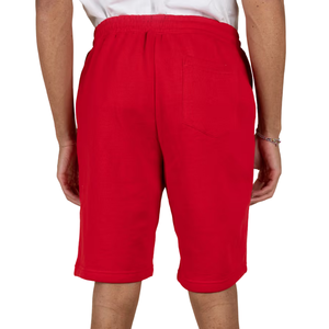 Shorts en molleton pour hommes, taille élastique, cordon de serrage, poches latérales, coupe décontractée, ourlet ouvert, personnalisable, vente en gros, fabricant OEM, fournisseur X - Product Image 2
