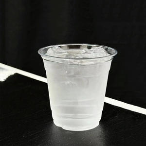 Gobelet en plastique PET transparent avec couvercle, personnalisable avec logo, pour boissons, bubble tea, café, glace, boba, 8, 12, 16, 32 oz, vente en gros - Product Image 2