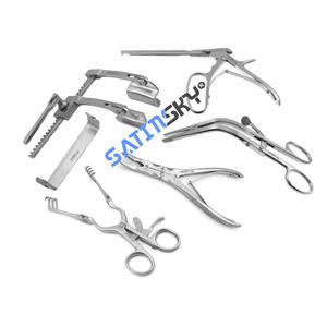 Juego de Instrumentos Quirúrgicos Ortopédicos para Laparotomía, 17 Piezas, Manual, Certificado CE, Alta Calidad - Product Image 6