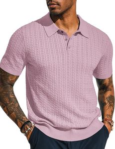 Camisas de Golf de Algodón Premium para Hombre, Personalizadas al por Mayor, Antiarrugas, Manga Corta, Marca Privada, Fabricante de Pedidos al por Mayor OEM - Product Image 1