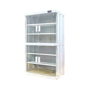 Armoire à Aliments Élégante et Mignonne avec Design à 6 Niveaux, Surfaces Anti-Rayures, Portes Incassables, Sécurisée et Stylée - Product Image 1
