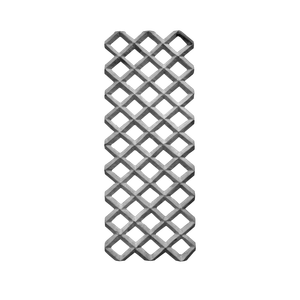 Panel de barandilla de aluminio con malla de diamante para balcón, inserto de hierro fundido para valla, barandilla de escalera de lujo para villa, parrilla para terraza, precio de fábrica - Product Image 4