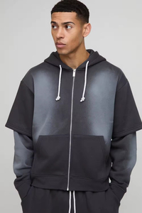 Ensemble coordonné unisexe décontracté et confortable : sweat à capuche et short pour le quotidien - Product Image 5