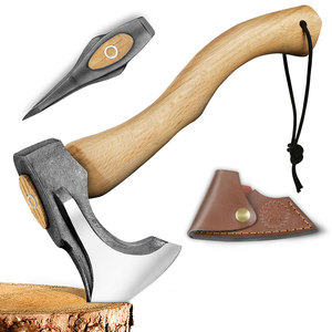 Wood Handle Professional Bearded Axe-Light <b>Weight</b> Custom Size High Quality Carbon/Stainless Steel Blade Cutting Tool 3-Year - Product Image 1