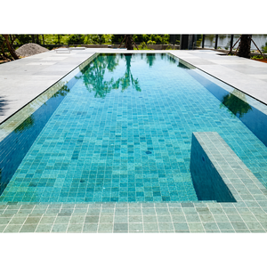 Sukabumi Natural Zeolite <b>Pool</b> Stone Tiles Green From Indonesia-Anti-Slip Swimming <b>Pool</b> Tiles - Product Image 6