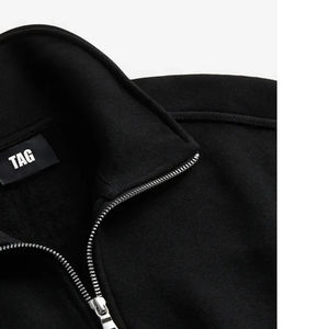 Sudaderas de hombre con media cremallera de estilo urbano de secado rápido, de la mejor calidad y a bajo precio / Diseña tu propia sudadera de hombre con media cremallera en color personalizado - Product Image 6