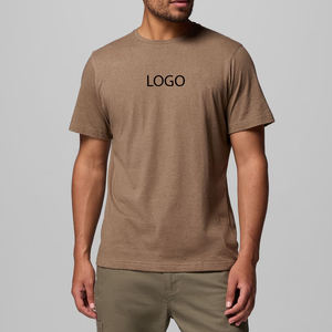 Camiseta de Hombre de Algodón Minimalista con Detalles de Construcción Cuidadosa, Estilo Casual y Material Ajustable para la Colección de Verano, Precio de Fábrica - Product Image 1
