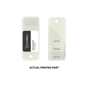 <b>PLA</b>+ 1.75mm 1kg Pure White 3D Printing Filament ±0.03mm Fast Print Smooth Finish Numakers - Product Image 5