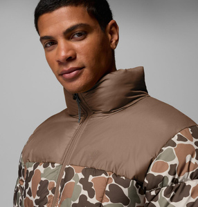 Premium <b>Camo</b> Printed Puffer Men’s <b>Jacket</b> For Winter Custom Wear For Men's Windproof Zipper Closure Side Pockets Men's Coat - Product Image 4