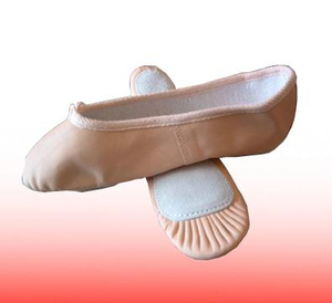 Chaussons de danse classique professionnels pour femmes de haute qualité, en cuir véritable, doublure en coton, doux et confortables, couleur et logo personnalisables - Product Image 6