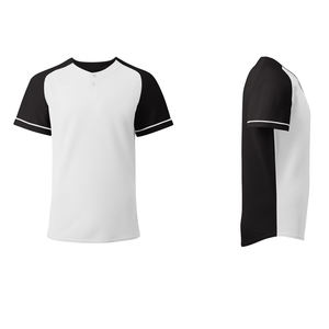 เสื้อเบสบอลแบบสั่งทำขายส่งสำหรับทุกเพศ ราคาถูก พิมพ์ลายดิจิทัล เสื้อกีฬาตาข่ายระบายอากาศแบบสั่งพิมพ์ลายเอง - Product Image 1