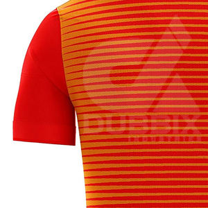 Maillot de football pour homme adulte de haute qualité, séchage rapide, été, avec impression de logo personnalisé sur le devant, broderie 3D, 100% polyester - Product Image 5