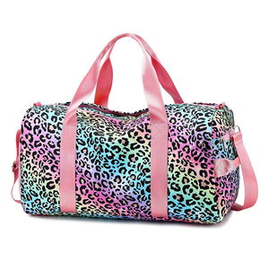 Blue Gym <b>Duffel</b> <b>Bag</b> with Adjustable Strap Large Capacity Polyester Casual Style Zipper Closure Unisex Fitness <b>Bag</b> - Product Image 4