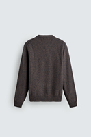 Pull en maille Henley de luxe pour homme, col boutonné, manches longues, doux et chaud, tricot d'hiver décontracté, vente en gros de vêtements
