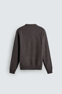 Men's Luxury Style <b>Henley</b> Knit Pullover Sweater <b>Long</b> <b>Sleeve</b> Button Neck Soft Warm Casual Winter Knitwear Wholesale Apparel - Product Image 6