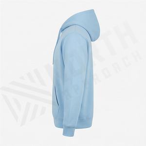 Sweat à capuche personnalisé avec logo, nouveau modèle pour homme, effet délavé, en molleton, épaules tombantes, impression DTG personnalisée, style streetwear vintage, hiver, 100% coton - Product Image 3