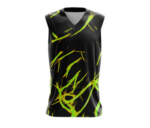 Conjunto de Uniforme de Baloncesto Personalizado con Sublimación Completa, de Alta Calidad, Transpirable y de Secado Rápido, en Poliéster, para Hombre y Mujer - Product Image 5