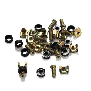 Armadio per Attrezzature DJ a Singolo Strato 6U con Doppia Porta, Nero e Argento, 19 Pollici, per Sistemi da Palco - Product Image 4