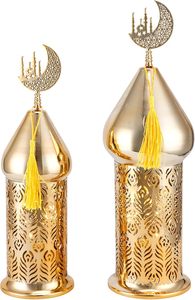 Antique Style Iron Heat Resistant Lantern <b>Candle</b> <b>Holder</b> Decorative Hanging Light Home <b>Garden</b> Patio Wedding Party Table - Product Image 2