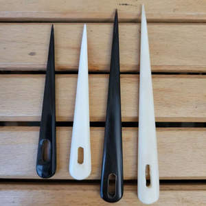 Aguja de Nalbinding Grande de Cuerno Ecológica de Moda, Hecha a Mano, de Alta Calidad, Tamaño Personalizado, Forma Natural - Product Image 6