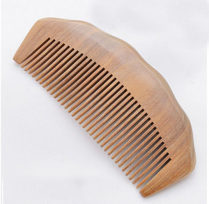 Peigne à cheveux en bois de Neem indien, idéal pour la maison, le salon, la promotion et les voyages, provenant d'un fournisseur indien au prix d'exportation - Product Image 2