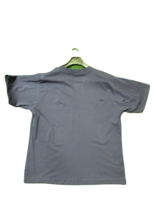 Camiseta de Manga Corta para Hombre, Estilo Urbano, de Algodón Lavado, Holgada, Vintage, Transpirable, con Cuello Redondo y Color Sólido, Personalizable - Product Image 6
