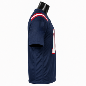Maillot de football américain personnalisé en polyester respirant, uniforme d'équipe par sublimation, short, nom d'équipe, vêtements de sport, maillots de sport OEM ODM - Product Image 4