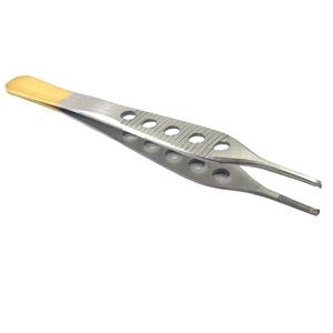 Pinza Quirúrgica Dental Micro Adson TC Simple de 12 cm, Instrumentos de Acero Inoxidable de Sutura Instruments - Product Image 2