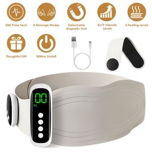 Cintura Massaggiante EMS Senza Fili con 8 Modalità e 19 Intensità, Telecomando Magnetico, per Schiena, Pancia e Vita - Product Image 3