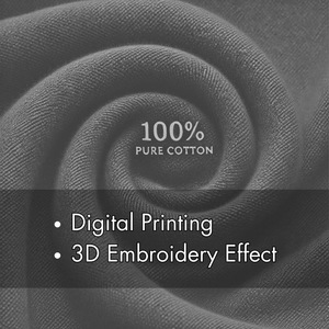 ODM เสื้อยืดสีเทาคุณภาพสูงสำหรับผู้ชายและผู้หญิงสั่งทำพร้อมโลโก้ตามสั่งภาพนีออนและเอฟเฟกต์การปัก3D - Product Image 4