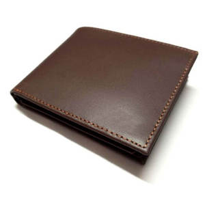 Mens Genuine Leather Fashion Durable Fold <b>Wallet</b> Short Solid <b>Card</b> <b>Holder</b> Made in Pakistan - Product Image 1