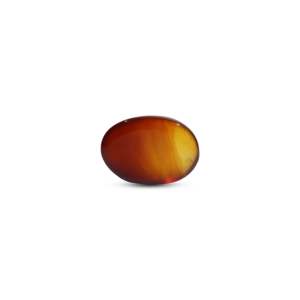 Natural Yemeni Aqeeq Fire Opal Oval Cabochon-16.95 Carat Loose Gemstone Certified Wholesale - Product Image 2