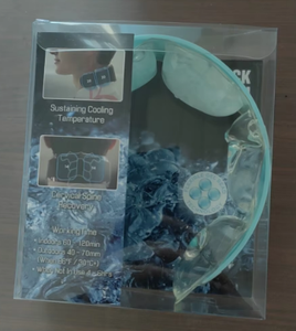 ผ้าพันคอทำความเย็นอัตโนมัติแบบใช้ซ้ำได้ พกพาสะดวก พร้อมเจลเย็น PCM - Product Image 6